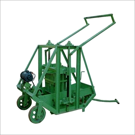 Manual Concrete Block Making Machine