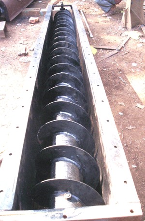 Industrial Screw Conveyor - Steel, Adjustable Length, Variable Motor Power | Powder & Sticky Material Conveying, 380V, 50Hz