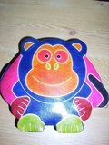 Coin Bank Bear - Goat Leather, Variable Size, Blue | Lightweight, Attractive Design, Kids' Favorite, One Pocket