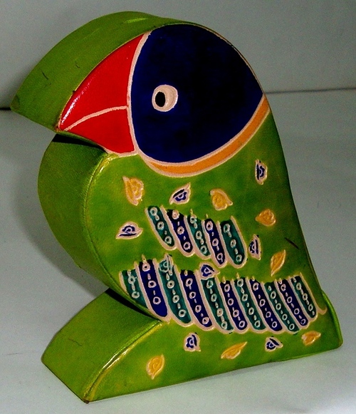 Parrot Face Coin Box