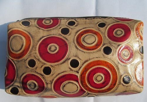 Leather Square Pouch
