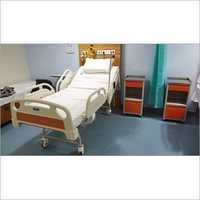 Electric ICU Bed With Bedside Locker