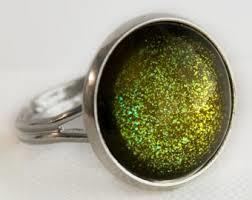 Olive Green Glitters