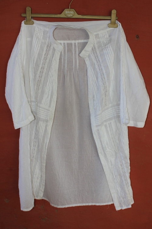 PIN TUCKS BLOUSE