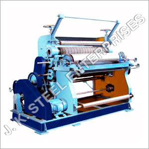 Vertical Type Single Face Paper Corrugating Machine