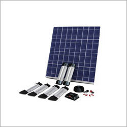 Solar Powered Home Lighting System - 50W Polycrystalline Panel, 12V Battery, 4 LED Lights | Energy Efficient, Durable, Reliable Performance