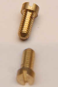 Brass Mirror Screw - Brass, Variable Sizes, Polished Finish | Corrosion Resistant, Durable, Precise Dimensions, Easy Installation