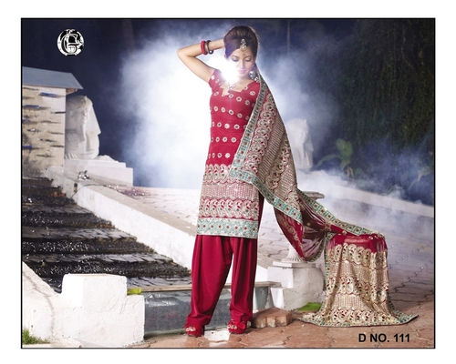 Designer Cotton Dress materials