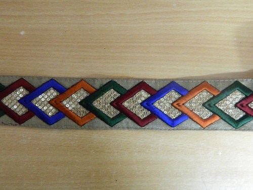 Embroidered Laces - Cotton Silk Polyester, 2-4 Inches, Multicolored | Intricate Embroidery, Durable, Versatile Designs