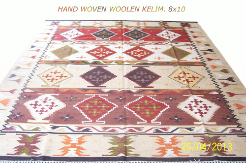 Handloom Woolen Kilims