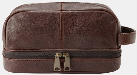 Brown Leather Travel Kit