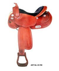 Brown Western Style Saddles