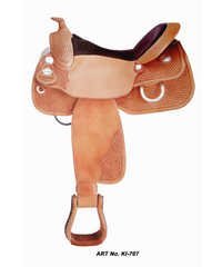 Brown Western Leather Horse Saddles
