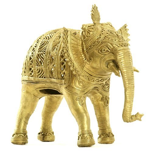 Dhokra Elephant Sculpture - Dhokra Elephant Sculpture Exporter ...