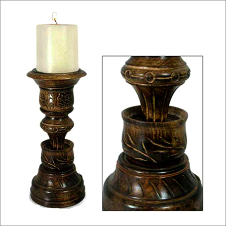 Wooden Candle Stand