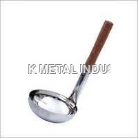 Professional Ladle with Wooden Handle