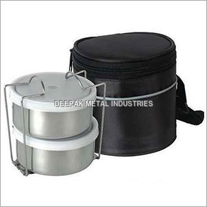 2 Container Tiffin With Pouch