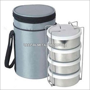 4 Container Tiffin with Pouch