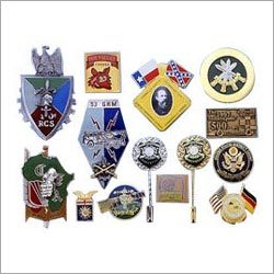 Metal Badges - Metal, Varied Sizes, Multiple Colors | Durable, Customizable, Versatile, Professional Designs