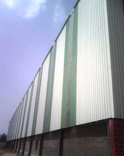 Crimped Sheet - Galvanized Steel, 1000mm Width, Variable Dimensions, 20mm Crimp Height | Durable, Weather Resistant, Low Maintenance, Efficient