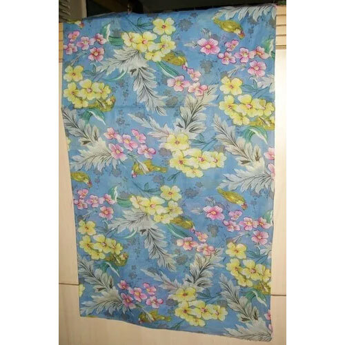 Flower Printed Cotton Scarves