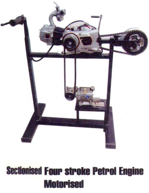 4 Stroke Motorzed Petrol Engine Model