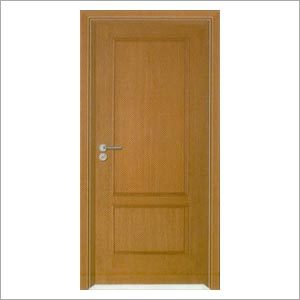 Teak Veneer Door - 78x36 Inches, 35mm Thick, Natural Finish | Durable, Stylish, Chrome Hardware, Easy Install