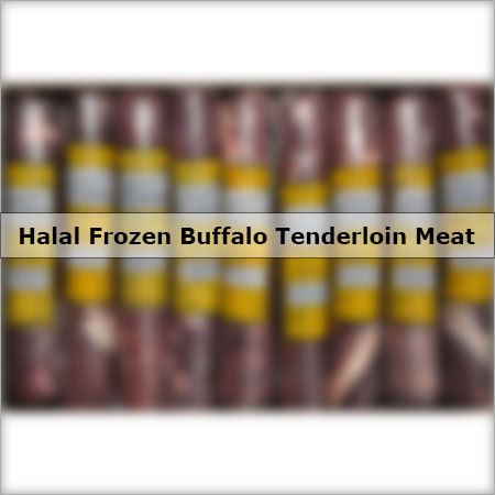 Halal Buffalo Tenderloin Meat