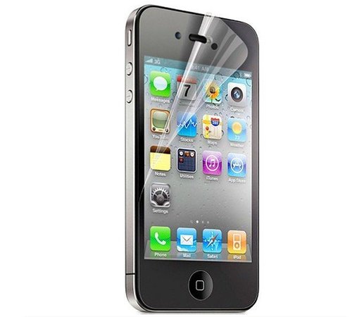 FONOKASE LCD Screen Guard Protector for New Apple iPhone 4