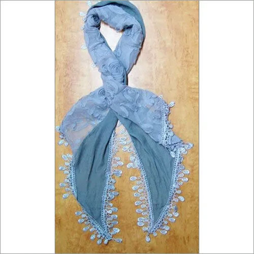 Cotton Printed Plain Scarves