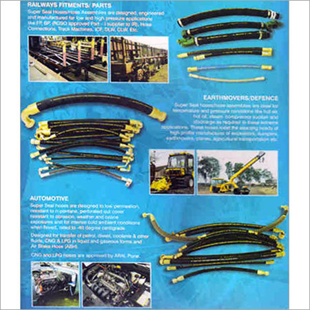 Earthmoving Equipment Hose Assembly