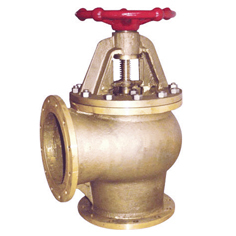 Marine bronze sea suction valve
