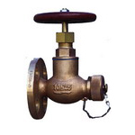 Marine JIS bronze leather cage valve