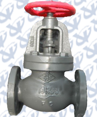 ABS BV Marine Cast Steel Screw Down Check Globe Valves JIS F7471 10k