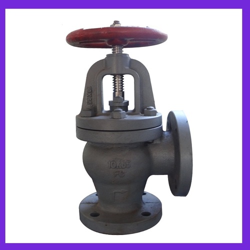 Cast Iron Screw Down Check Angle Valve (JIS F7376 10K65)