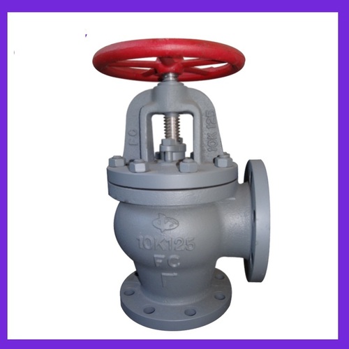 Cast Iron Screw Down Check Angle Valve (JIS F7376 10K125)
