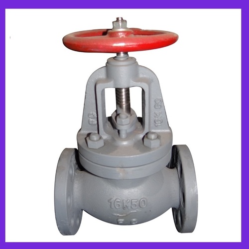 Cast Iron Screw Down Check Globe Valve (JIS F7377 16K50) - Marine Use, Corrosion Resistance, Reliable Sealing, Durable Material