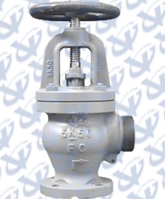 Marine Cast Iron Angle Hose Valves (JIS F7333 10K)