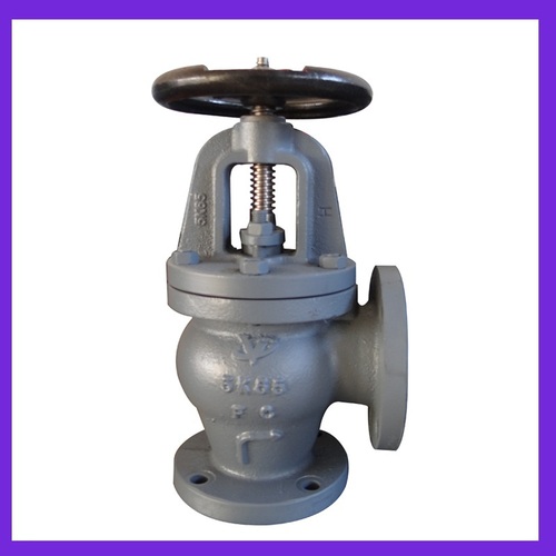 Marine Cast Iron Angle Valve (JIS F7306 5K65)