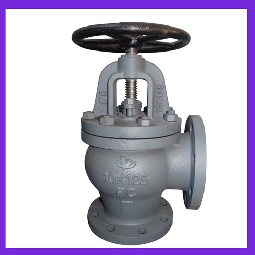 Marine Cast Iron Angle Valve (JIS F7308 10K125)
