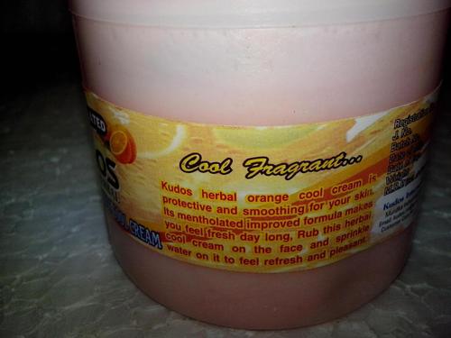 FACE REFRESHNER COOL CREAM-ORANGE 2