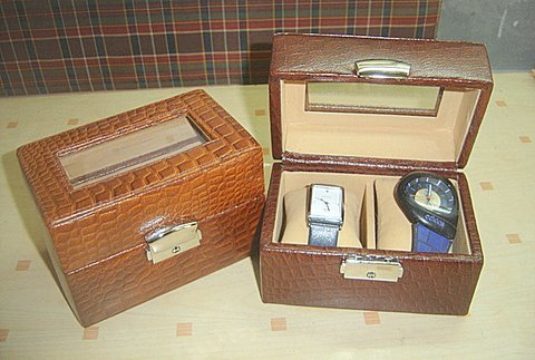 Leather Watch Box