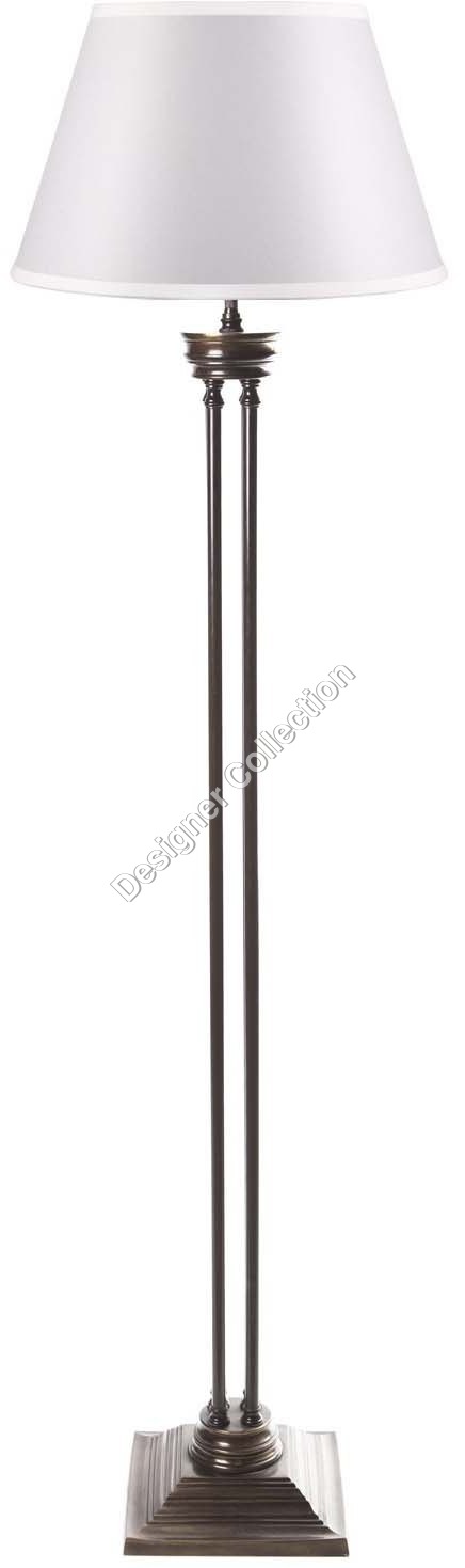 Siver Antique Floor Lamp By DESIGNER COLLECTION