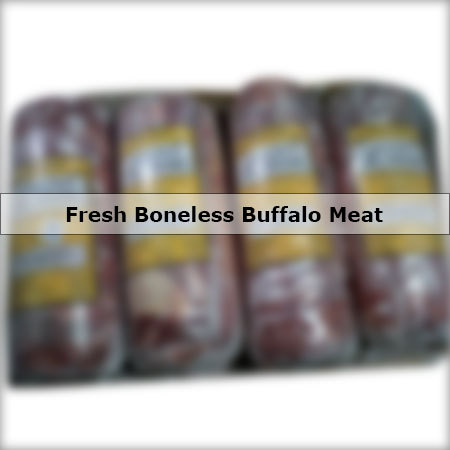 Fresh Boneless Buffalo Meat