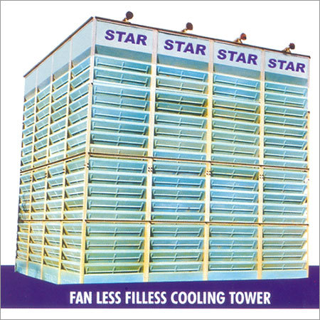 Fanless Filles Cooling Towers