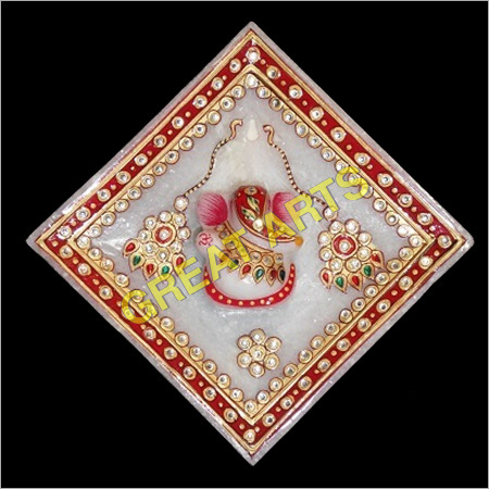 Marble Boll Henging Ganesh 
