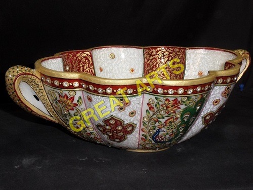 Marble Handle Bowl