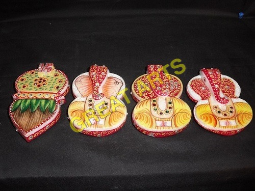 Marble Ganesh Tilak Chopda
