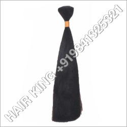 Natural Black Non- Remy Double Drawn Bulk Hair Natural Black Non- Remy Double Drawn Bulk Hair