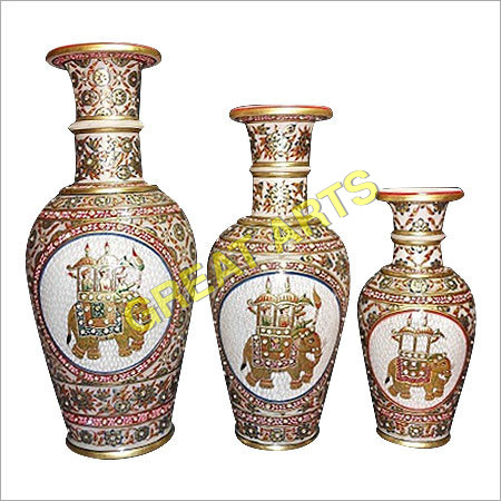 Marble Abhabhari Pot